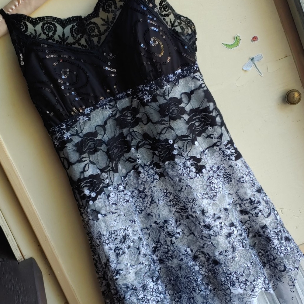 Angel Fashions Lge Lacey Glam Dress
